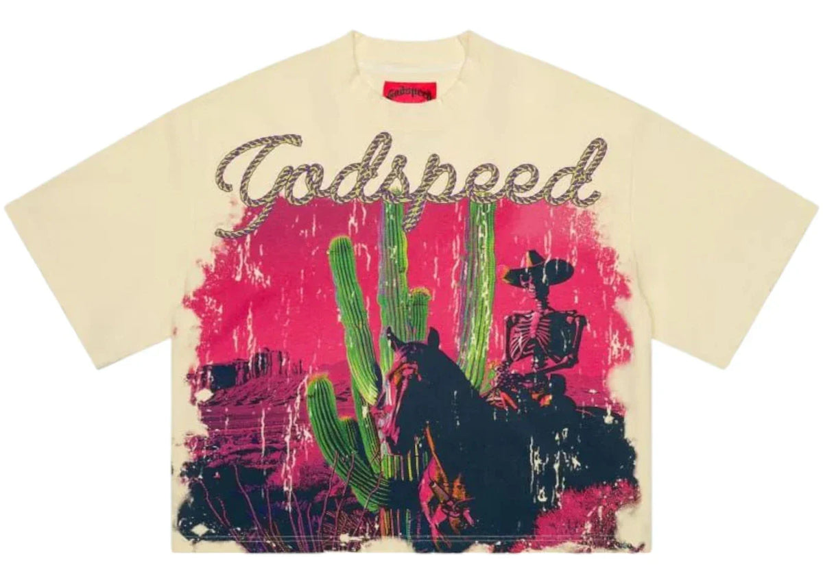 Godspeed Westworld Tee Bone Beige