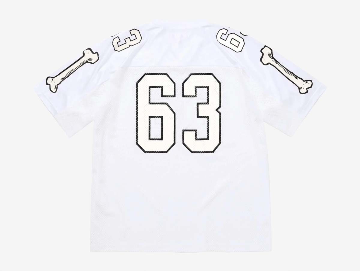 Supreme Bones Football Jersey White