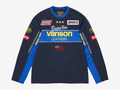 Supreme x Vanson Long Sleeve Top Navy